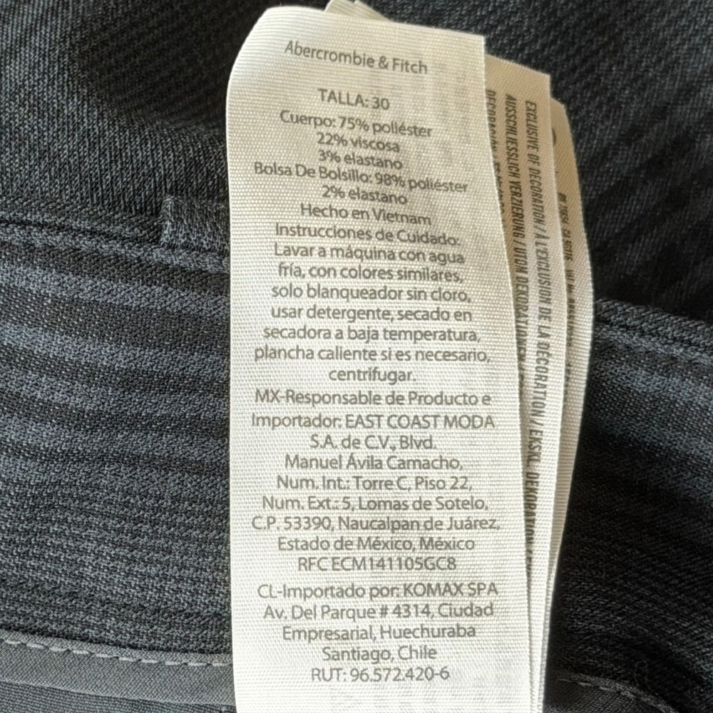 Abercrombie & Fitch Sloane Tailored Pants Women 30 Gray Wide-Leg Plaid Old Money - Picture 5 of 8